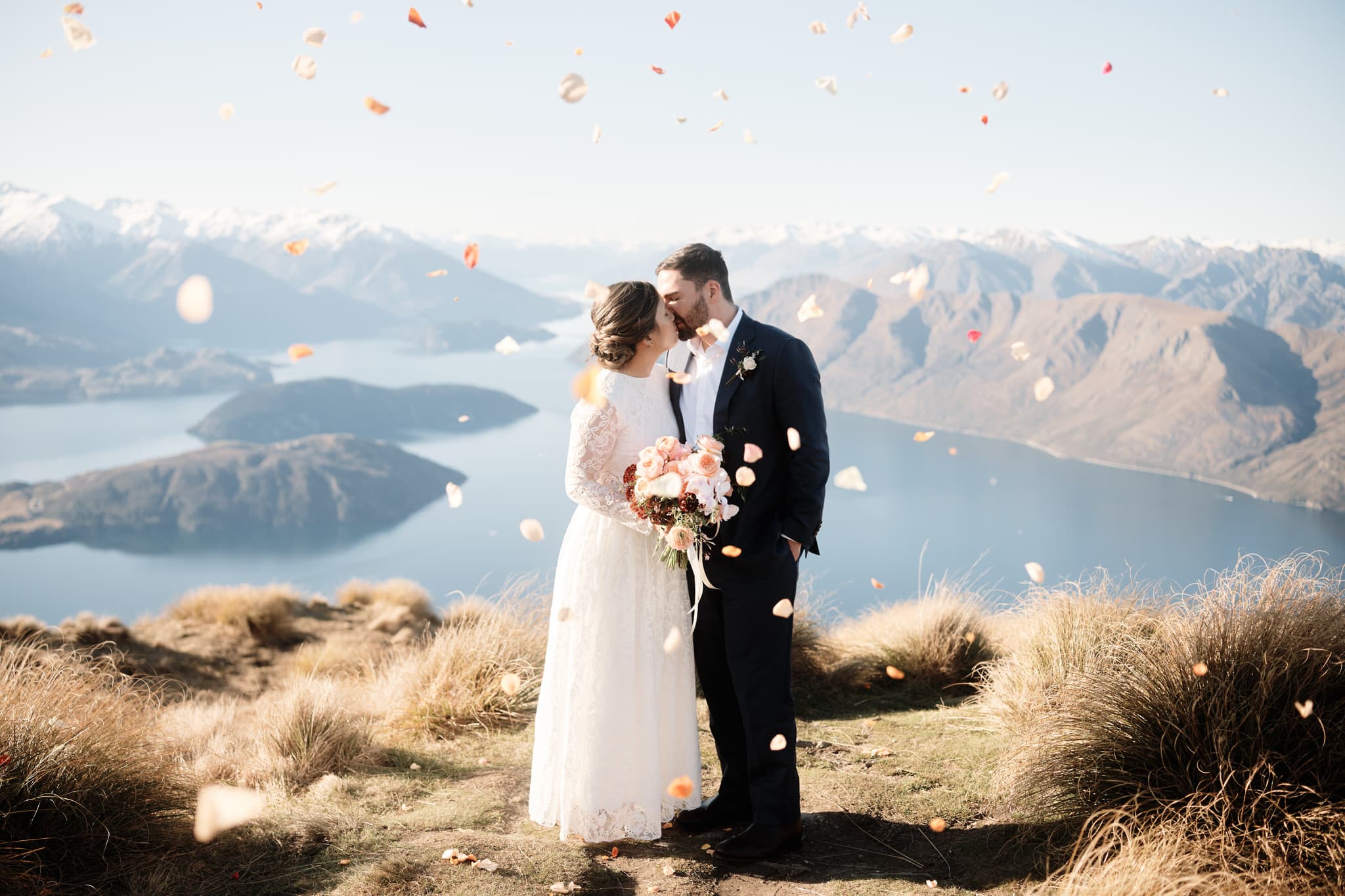 queenstown wanaka nz new zealand coromandel roys peak heli wedding elopement photographer